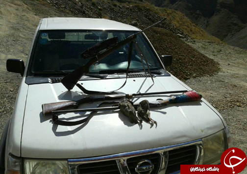 دستگیری شکارچیان غیر مجاز در مازندران