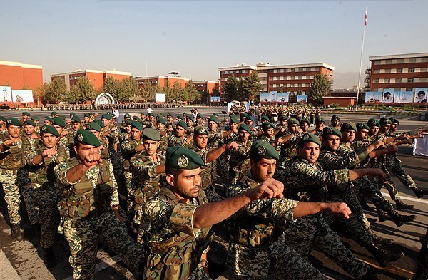 برگزاری صبحگاه مشترک پدافند هوایی خاتم‌الانبیا(ص) در اهواز