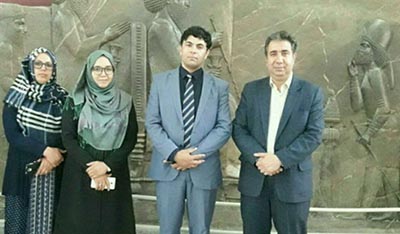 بازدید رئیس موزه ملی افغانستان از موزه ملی ایران