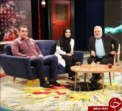 اکبر عبدی در کنار دختر و دامادش +عکس