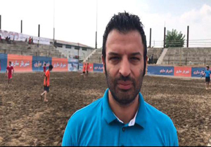 برگزاری جشنواره فوتبال ساحلی در ساری