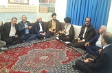 دیدار اعضای فدراسیون صنایع غذایی با ایت الله علوی گرگانی و حسینی بوشهری