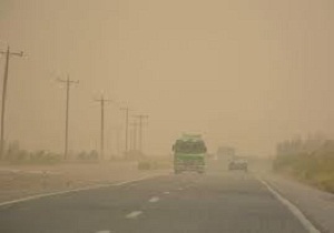 سرعت باد در سیستان 72 کیلومتر در ساعت
