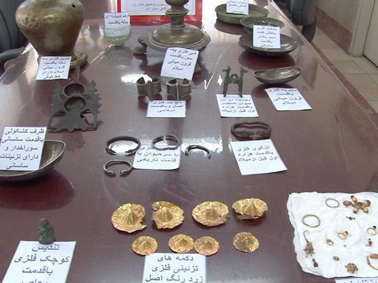 کشف محموله اشیاء عتیقه قاچاق در تبریز