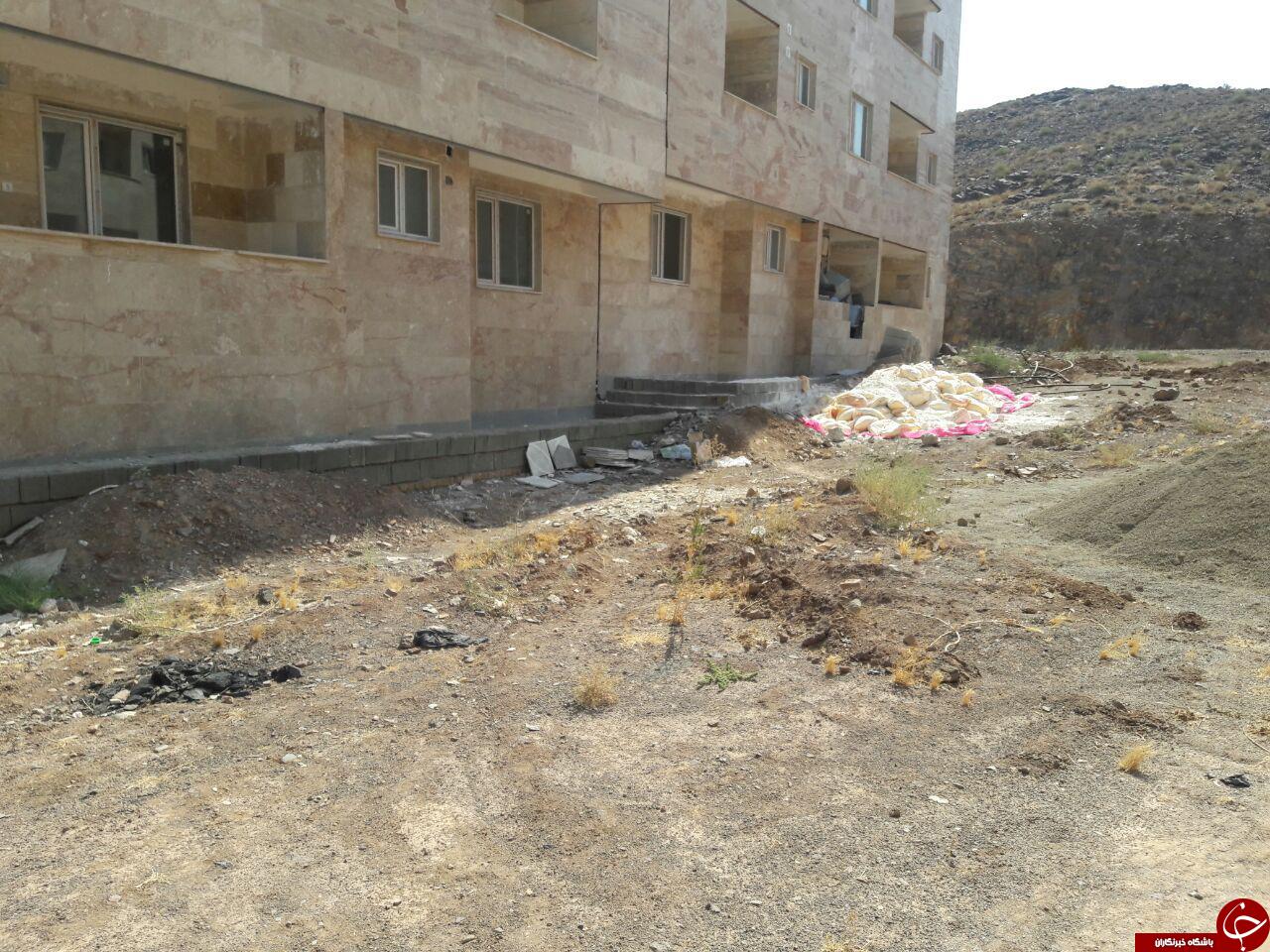 وضعیت اسفبار مسکن مهر صفادشت + تصاویر