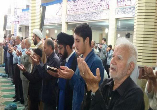تصاویر اقامه نماز عید قربان در لرستان
