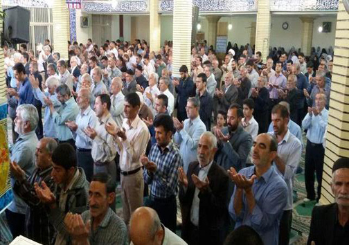 تصاویر اقامه نماز عید قربان در لرستان