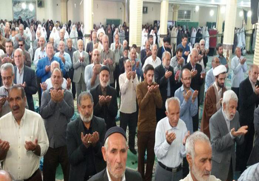 تصاویر اقامه نماز عید قربان در لرستان