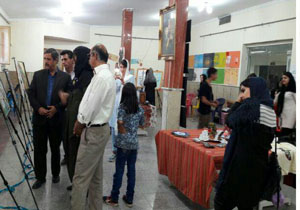 افتتاح هفتمین نمایشگاه هنرهای تجسمی در مهاباد