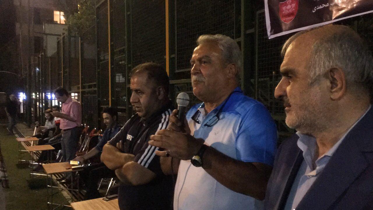 برتری پرگل پیشکسوتان پرسپولیس مقابل تیم فوتبال خبرنگاران