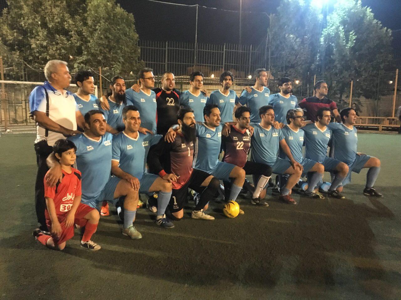 برتری پرگل پیشکسوتان پرسپولیس مقابل تیم فوتبال خبرنگاران