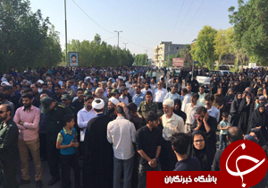 آغاز مراسم تشییع و تدفین دانش آموزان جان باخته هرمزگانی در میناب، رودان و هرمز