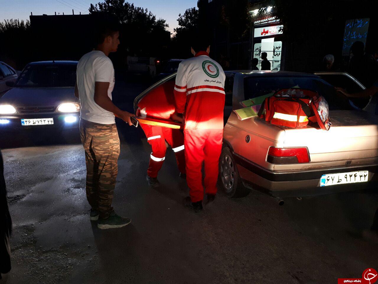 تصادف خودرو پژو با عابر پیاده در روستای شهرکهنه قوچان حادثه آفرید