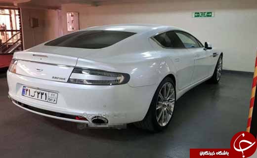 هیولای ۱۲ سیلندر انگلیسی در تهران+عکس