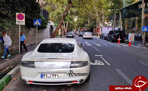 هیولای ۱۲ سیلندر انگلیسی در تهران+عکس