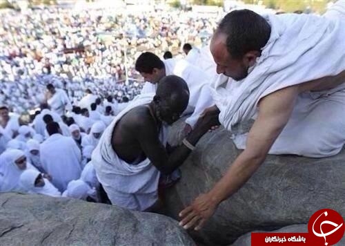 تفاوت رنگ ها و وحدت قلب ها در مراسم حج+تصاویر