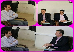 دیدارمدیر سازمان عامل منطقه ویژه علم و فناوری یزد با مدیرکل صدا و سیما