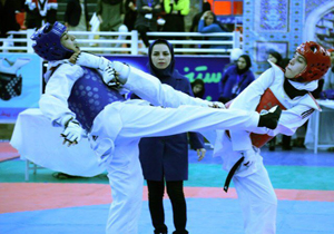 نفرات برتر مسابقات تکواندو دختران نوجوان کشور