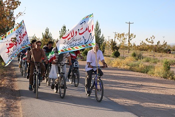 برگزاری همایش دوچرخه سواری جهادگران جهاد کشاورزی كرمان