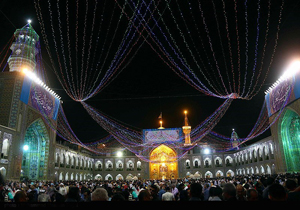 برگزاری جشن میلاد امام هادی(ع) در حرم مطهر رضوی
