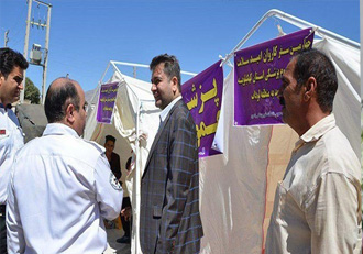 اعزام کاروان سلامت علوم پزشکی یاسوج به لوداب