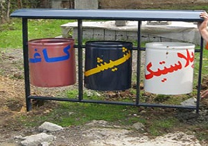 اجرای طرح تفکیک زباله در روستاهای یزد