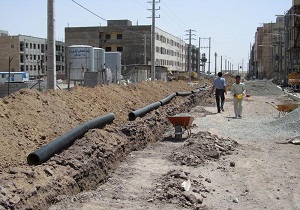 اجرای بیش از یک هزار کیلومتر شبکه فاضلاب شهری در اردبیل