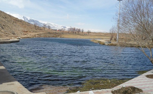 دریاچه گردشگری لردگان در قاب دوربین + فیلم