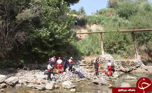 جسد نوجوان غرق شده در رودخانه آبیک پیدا شد