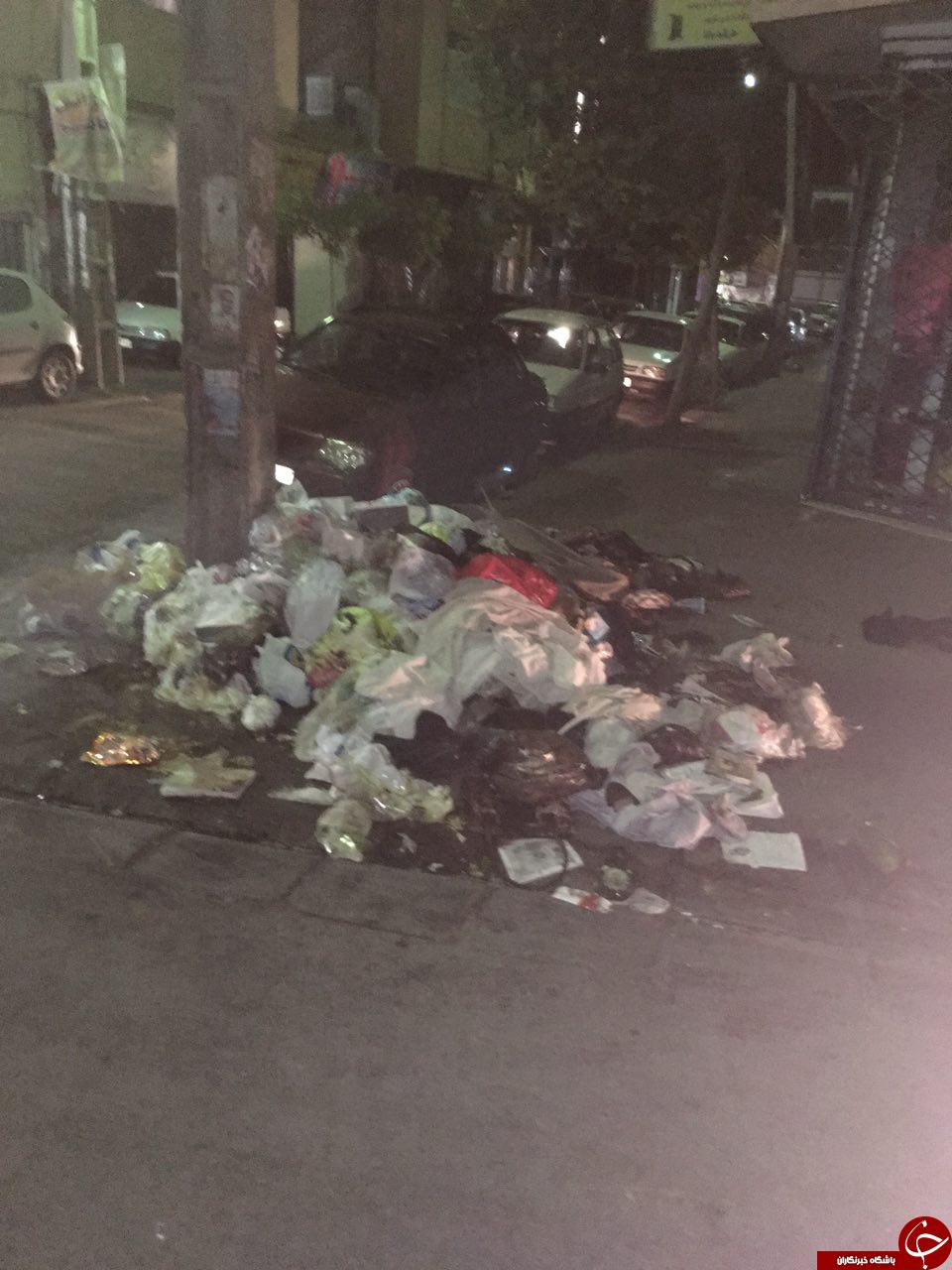 کمبود مخزن زباله در خیابان&zwnj;های کرج  + تصاویر