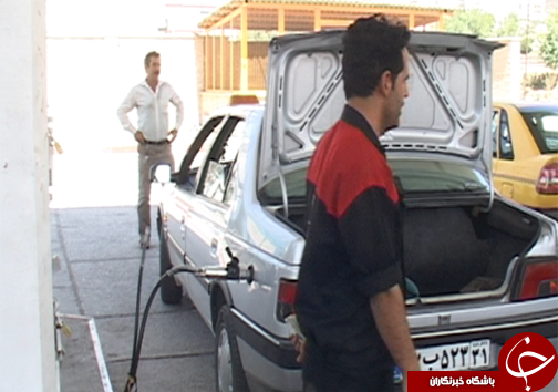 صف&zwnj;های طولانی اتومبیل برای استفاده رانندگان لرستانی از گاز CNG