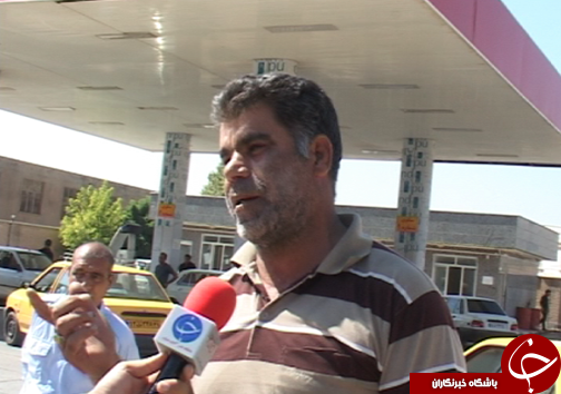 صف&zwnj;های طولانی اتومبیل برای استفاده رانندگان لرستانی از گاز CNG