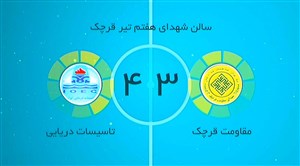 شکست تیم فوتسال مقاومت قرچک در خانه + فیلم