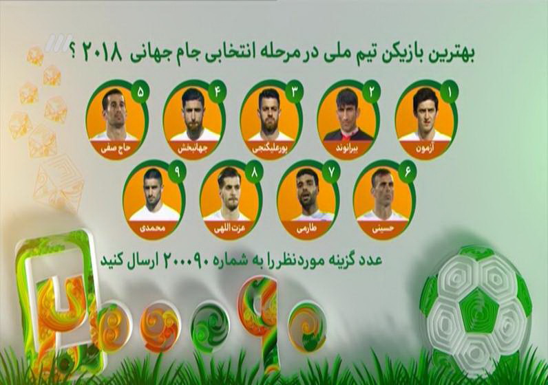 برنامه نود دوشنبه ۱۳ شهریور ۹۶
