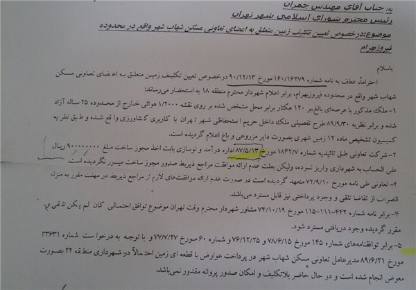 حکایت ناتمام تعاونی مسکنی که کلنگ ساخت و ساز آن را رئیس جمهور بر زمین زد