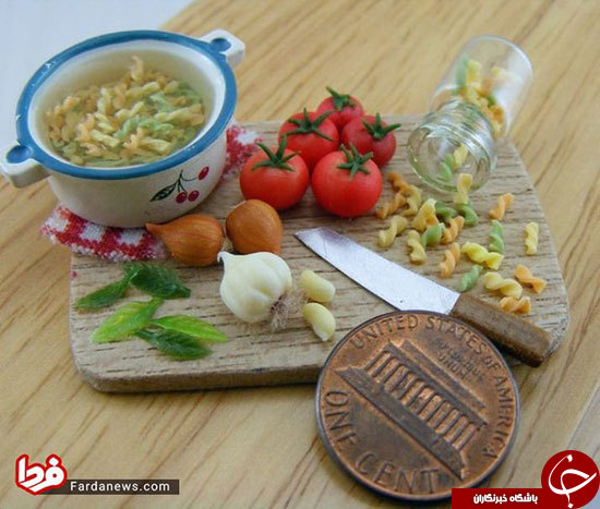 خوردنی&zwnj;های مینیاتوری شگفت&zwnj;انگیز!