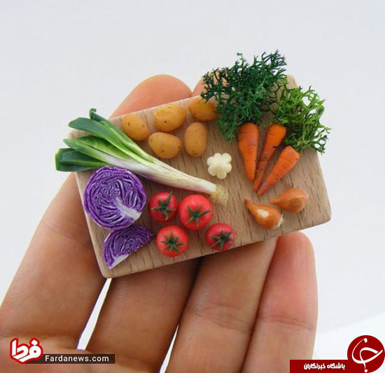 خوردنی&zwnj;های مینیاتوری شگفت&zwnj;انگیز!