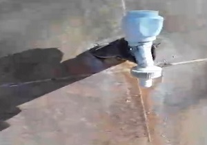 هدررفت آب شرب در پارک خطی مشهد + فیلم
