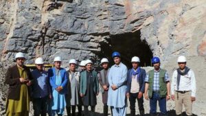 کار حفر کانال بند برق پوزلیچ غور ۹۰ درصد پیش رفته است