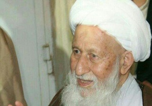 مراسم گرامیداشت هفتمین روز ارتحال آیت الله شاه آبادی درمسجد اعظم قم برگزار شد