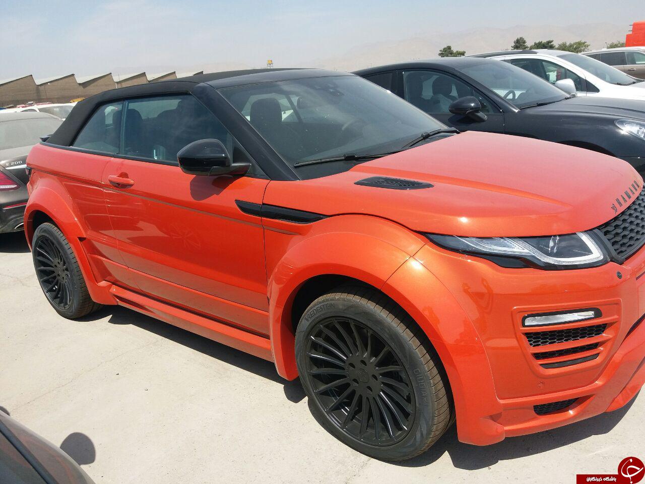 خودروی رنجروور Evoque کروک وارد ایران شد + تصاویر