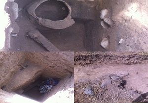 شناسایی آثار تاریخی محوطه باستانی برزند گرمی