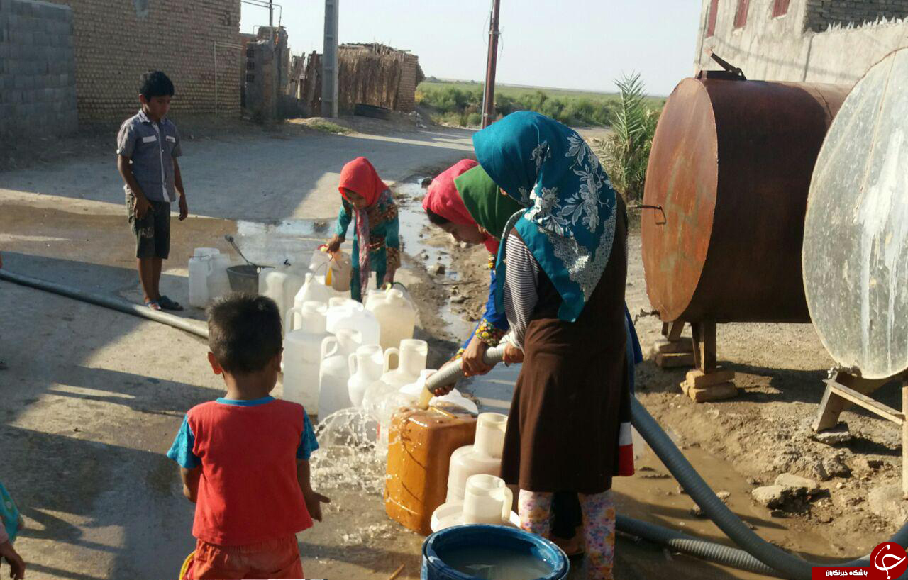 مشکل بی&zwnj;آبی در روستای &laquo;گوگ تپه&raquo; + تصاویر