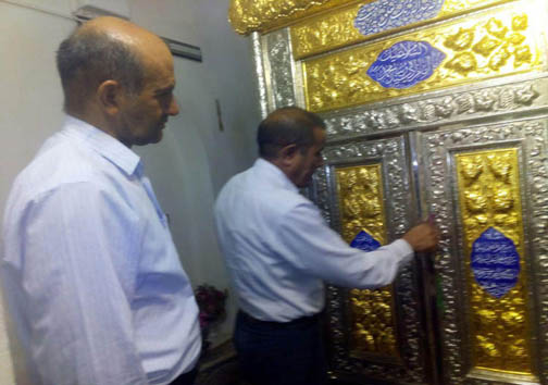 غباروبی بقاع امامزادگان زیبامحمد و حیات&zwnj;الغیب (ع) خرم&zwnj;آباد
