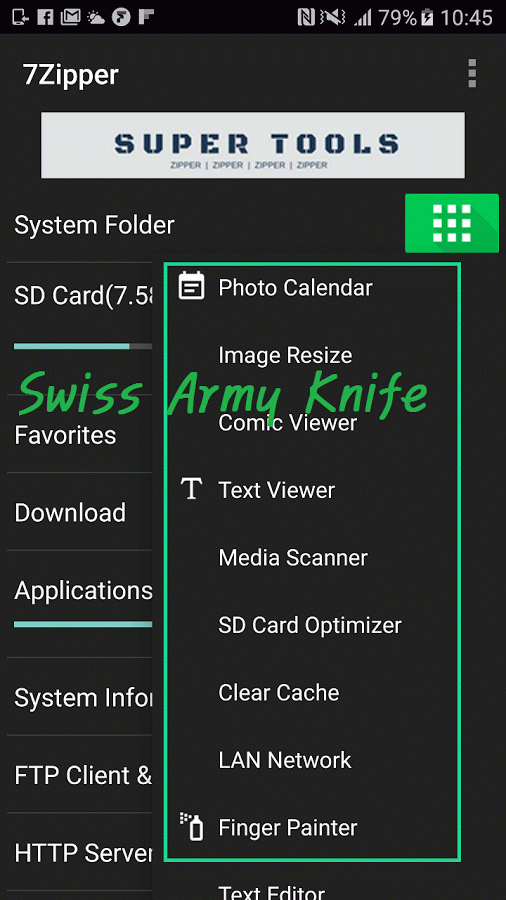 دانلود 7Zipper 2.0 v2.6.8 بهترین برنامه مدیریت فایل های فشرده /////////////////