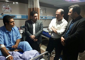 تکنیسین دامپزشکی در حین واکسیناسیون دچار حادثه شد