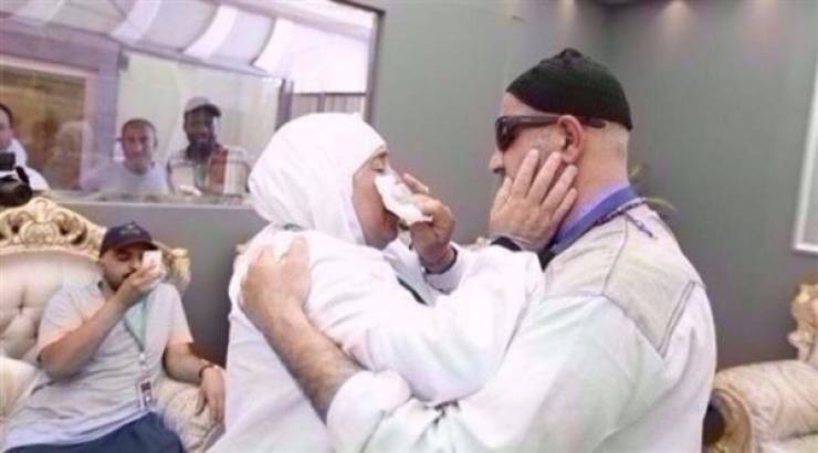 لحظه به هم رسیدن خواهر و برادر گمشده فلسطینی،پس از 15 سال+فیلم
