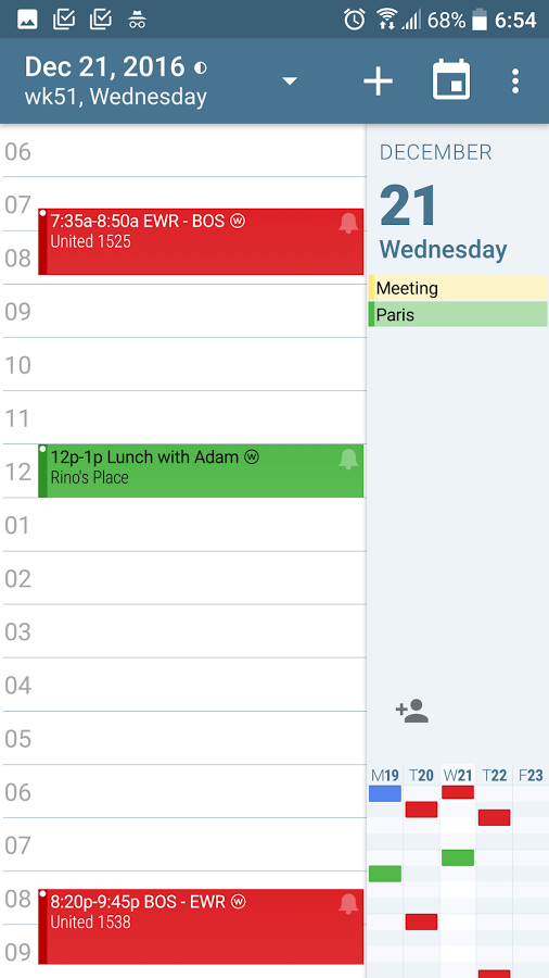 دانلود aCalendar+ Calendar & Tasks 1.16.5 - تقویم حرفه ای شمسی