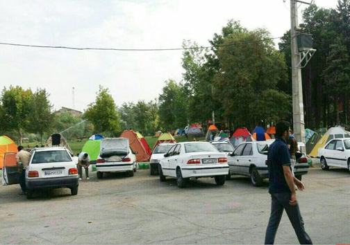 تصاویر حضور مسافران در خرم&zwnj;آباد