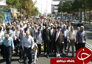 راهپیمایی اعتراض آمیز در حمایت از مسلمانان میانمار